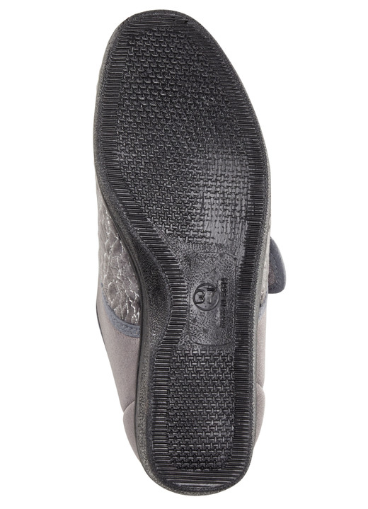 Mode - Laurina, klassische Damen-Klettschuhe, mit elastischem Samt, in Größe 036 bis 042, in Farbe BORDEAUX Ansicht 8