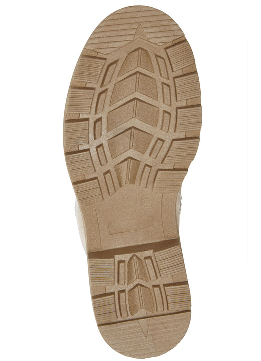 Stiefel & Stiefeletten - Andrea Conti Stiefel mit flauschigem, umschlagbaren Kragen, in Größe 036 bis 042, in Farbe BEIGE Ansicht 4