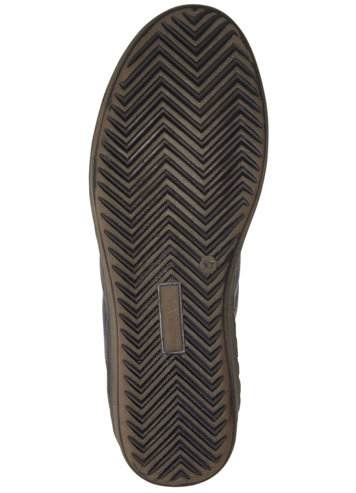 - Andrea Conti Schnür-Sneaker mit rückwärtigem Kontrast-Besatz, in Größe 036 bis 042, in Farbe MARINE Ansicht 4