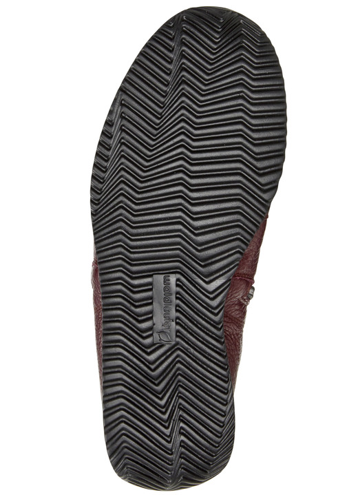 Komfortschuhe - Waldläufer, bequeme Damen-Stiefeletten, Weite H, aus Hirschleder, in Größe 3 1/2 bis 8, in Farbe MARINE Ansicht 9