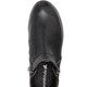 Komfortschuhe - Waldläufer, bequeme Damen-Stiefeletten, Weite H, aus Hirschleder, in Größe 3 1/2 bis 8, in Farbe MARINE – Farbe SCHWARZ – Ansicht 3