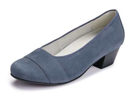 Waldläufer Pumps mit Rundum-Gummizug
