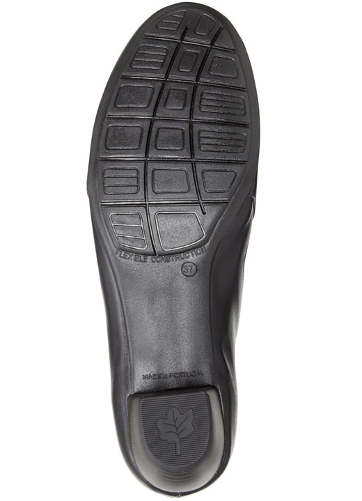 Komfortschuhe - ELENA EDEN, eleganter Damen-Trotteur, Weite G, mit herausnehmbarem Fußbett, in Größe 036 bis 042, in Farbe SCHWARZ Ansicht 4