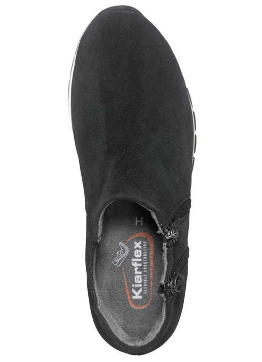 Komfortschuhe - Bootie mit zwei Reißverschlüssen, in Größe 036 bis 042, in Farbe SCHWARZ Ansicht 3