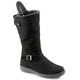 Komfortschuhe - Waldläufer, gefütterte Damen-Stiefel, Winterschuhe, Weite H, mit Lammfell, in Größe 4 1/2 bis 9, in Farbe SCHWARZ – Farbe SCHWARZ – Ansicht 2