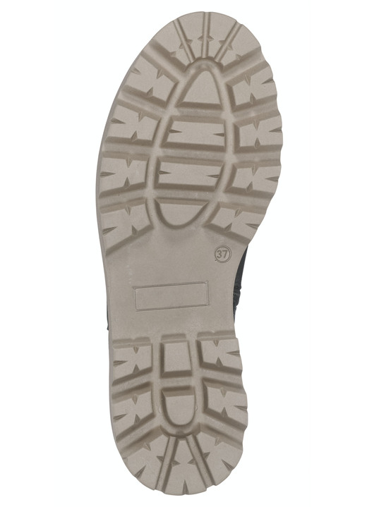 Komfortschuhe - Trendige Stiefelette mit kuscheligem Lammfellfutter, in Größe 036 bis 041, in Farbe BEIGE Ansicht 9