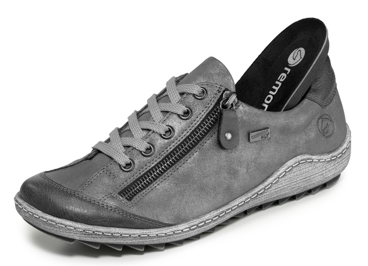 Komfortschuhe - Remonte, bequeme Damen-Sneaker, Weite G, mit herausnehmbarem Fußbett, in Größe 036 bis 042, in Farbe SCHWARZ-BRAUN Ansicht 15