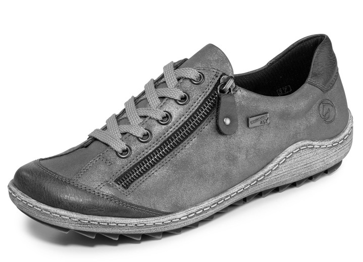 Komfortschuhe - Remonte, bequeme Damen-Sneaker, Weite G, mit herausnehmbarem Fußbett, in Größe 036 bis 042, in Farbe GRAU Ansicht 1