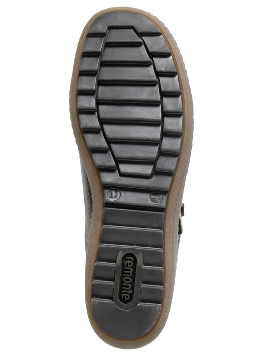 Komfortschuhe - Remonte, bequeme Damen-Sneaker, Weite G, mit herausnehmbarem Fußbett, in Größe 036 bis 042, in Farbe SCHWARZ-BRAUN Ansicht 3