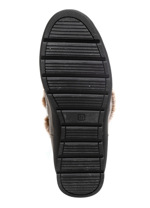 Komfortschuhe - ELENA EDEN, gefütterte Damen-Boots, Winterschuhe, Weite G, mit herausnehmbarem Fußbett, in Größe 3 1/2 bis 8, in Farbe PERLWEISS-GRAU Ansicht 12