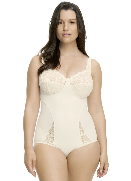 Korseletts - Susa Hosenkorselett mit Verstärkung, in Größe 075 bis 100, in Cup E, in Farbe GRAFIT Ansicht 21