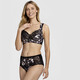 BHs - Miss Mary BH mit farbharmonischem Floraldessin – Farbe SCHWARZ-BUNT – Ansicht 1 BHs - Miss Mary BH mit farbharmonischem Floraldessin, in Größe 075 bis 105, in Cup G, in Farbe SEKT-BUNT – Farbe SCHWARZ-BUNT – Ansicht 1