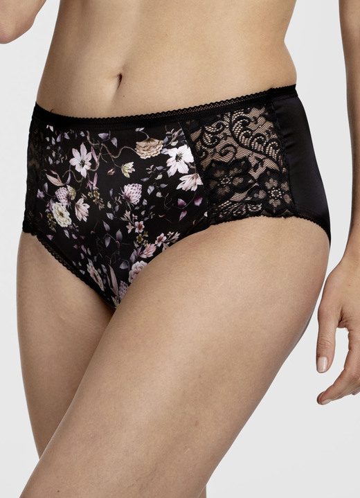 Slips - Miss Mary Slip mit farbharmonischem Floraldessin Ansicht 6 Slips - Miss Mary Slip mit farbharmonischem Floraldessin, in Größe 038 bis 054, in Farbe SEKT-BUNT Ansicht 6