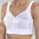 Soft-BH - BH mit extrabreitem Unterbrustband – Farbe WEISS Soft-BH - BH mit extrabreitem Unterbrustband, in Größe 080 bis 120, in Cup C, in Farbe PUDER