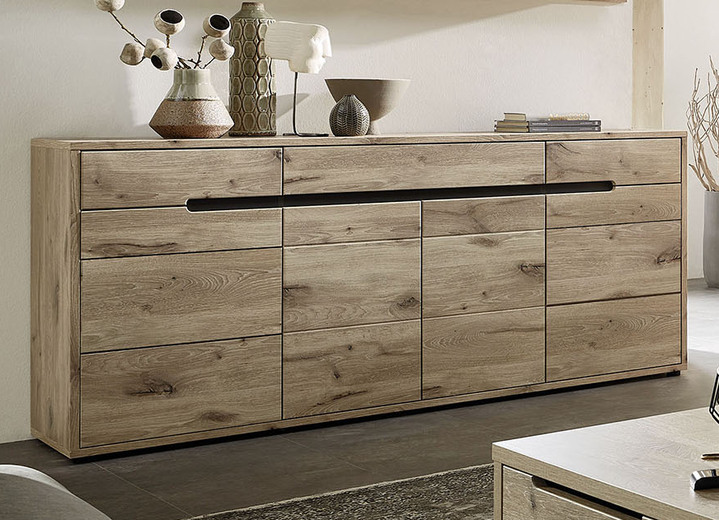 - Sideboard mit grifflosen Fronten, in Farbe WILDEICHE