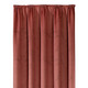 Klassisch - Blickdichter Verdunkelungsschal mit Kräuselband – Farbe TERRA – Ansicht 1 Klassisch - Blickdichter Verdunkelungsschal mit Kräuselband, in Größe 358 (H145xB140 cm) bis 456 (H245xB140 cm), in Farbe GRÜN – Farbe TERRA – Ansicht 1