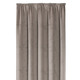 Klassisch - Blickdichter Verdunkelungsschal mit Kräuselband – Farbe STEINGRAU – Ansicht 1 Klassisch - Blickdichter Verdunkelungsschal mit Kräuselband, in Größe 358 (H145xB140 cm) bis 456 (H245xB140 cm), in Farbe GRÜN – Farbe STEINGRAU – Ansicht 1