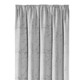 Klassisch - Blickdichter Verdunkelungsschal mit Kräuselband – Farbe SILBER – Ansicht 1 Klassisch - Blickdichter Verdunkelungsschal mit Kräuselband, in Größe 358 (H145xB140 cm) bis 456 (H245xB140 cm), in Farbe GRÜN – Farbe SILBER – Ansicht 1