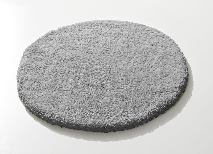 Modern - Kombistarke Brücken, Galerien und Teppiche aus dichtgewebtem Shaggy-Flor, in Größe 111 (Brücke, 60x110 cm) bis 305 (Teppich, ø 160 cm), in Farbe CREME Ansicht 13