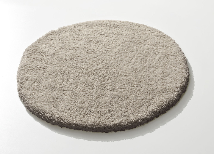 Modern - Kombistarke Brücken, Galerien und Teppiche aus dichtgewebtem Shaggy-Flor, in Größe 111 (Brücke, 60x110 cm) bis 305 (Teppich, ø 160 cm), in Farbe CREME Ansicht 9