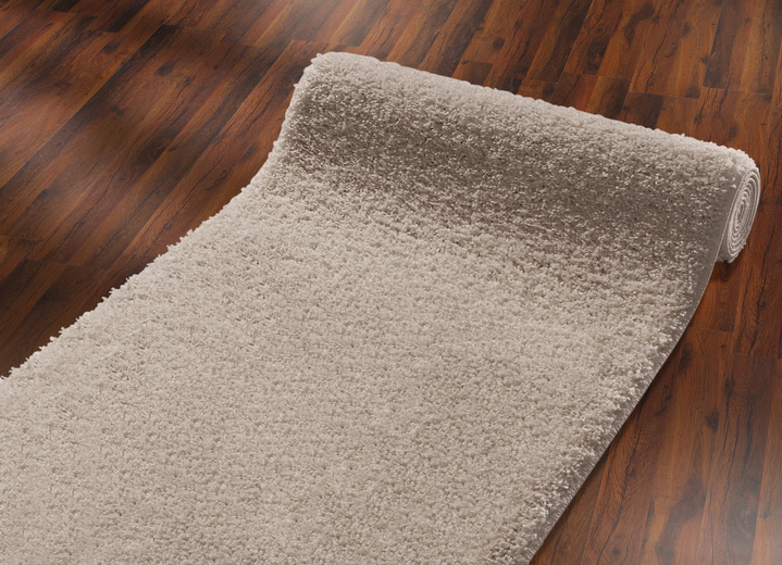 Läufer & Stufenmatten - Strapazierfähige Läufer nach Maß, in Größe 101 (Läufer, 60 cm breit) bis 104 (Läufer, 80 cm breit), in Farbe TAUPE Ansicht 1