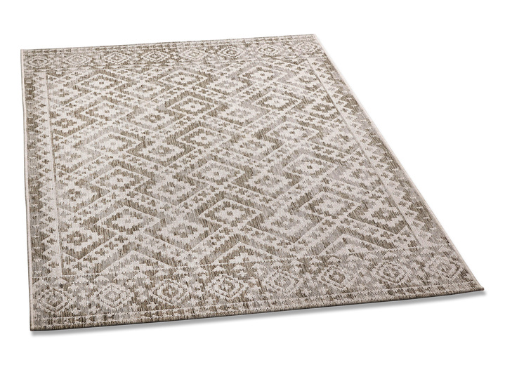 Modern - Strapazierfähige Brücken und Teppiche für drinnen und draußen, in Größe 113 (Brücke, 80x150 cm) bis 282 (Teppich, 200x290 cm), in Farbe ANTHRAZIT Ansicht 2