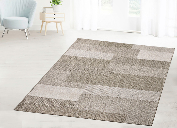 Modern - Perfekte Brücken und Teppiche für drinnen und draußen, in Größe 113 (Brücke, 80x150 cm) bis 282 (Teppich, 200x290 cm), in Farbe BEIGE Ansicht 1