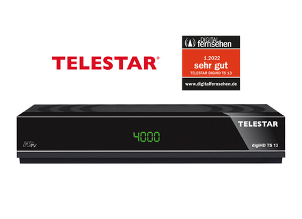 Telestar HD-Receiver, wahlweise für Kabel- oder Satellitenanschluss
