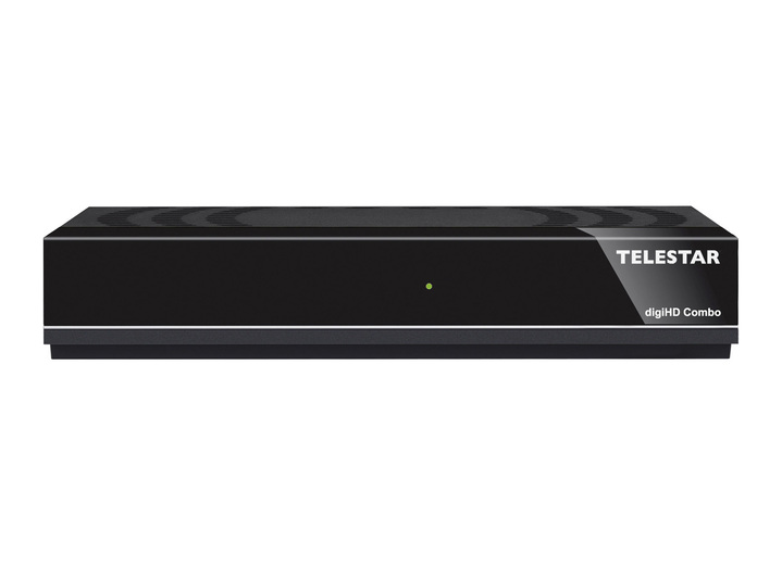 Fernseher - Telestar HD-Receiver, wahlweise für Kabel- oder Satellitenanschluss, in Farbe SCHWARZ, in Ausführung digiHD Combo mit Kabelanschluss Ansicht 1