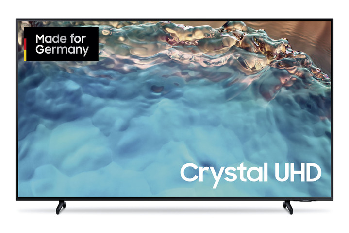 - Samsung 4K-Ultra-HD-LED-Fenseher mit Smart-TV und WLAN, in Farbe SCHWARZ Ansicht 2