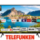- Telefunken 4K-UHD-LED-Fernseher mit Smart-TV – Farbe SCHWARZ – Ansicht 1 - Telefunken 4K-UHD-LED-Fernseher mit Smart-TV, in Farbe SCHWARZ – Farbe SCHWARZ – Ansicht 1