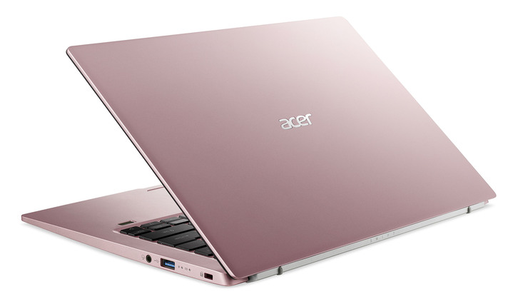 - Acer Swift SF114-34 Notebook mit 14 Zoll Full-HD-Display, in Farbe ROSA Ansicht 2