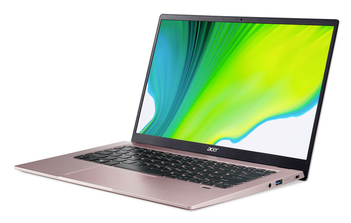 - Acer Swift SF114-34 Notebook mit 14 Zoll Full-HD-Display, in Farbe ROSA Ansicht 3