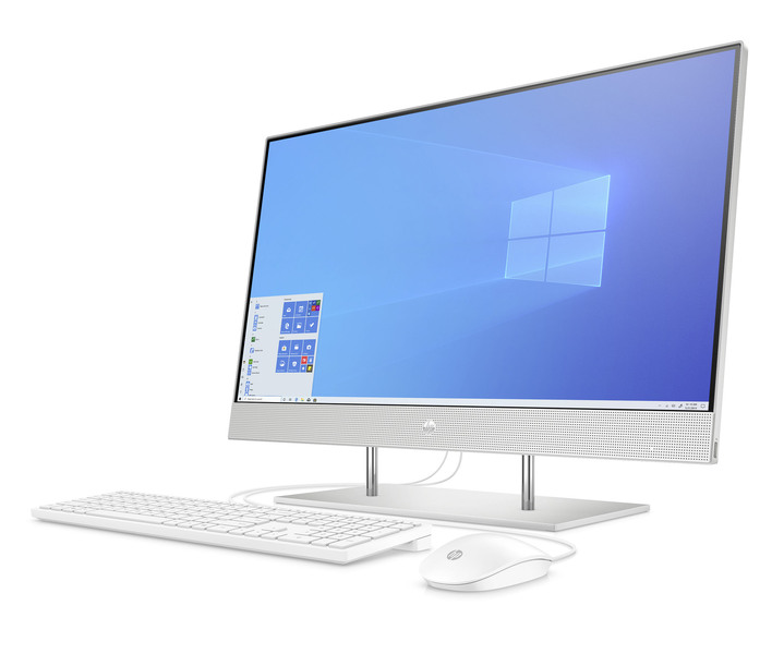 Computer & Elektronik - HP All-in-One PC 27-dp1401ng, in Farbe WEISS Ansicht 1