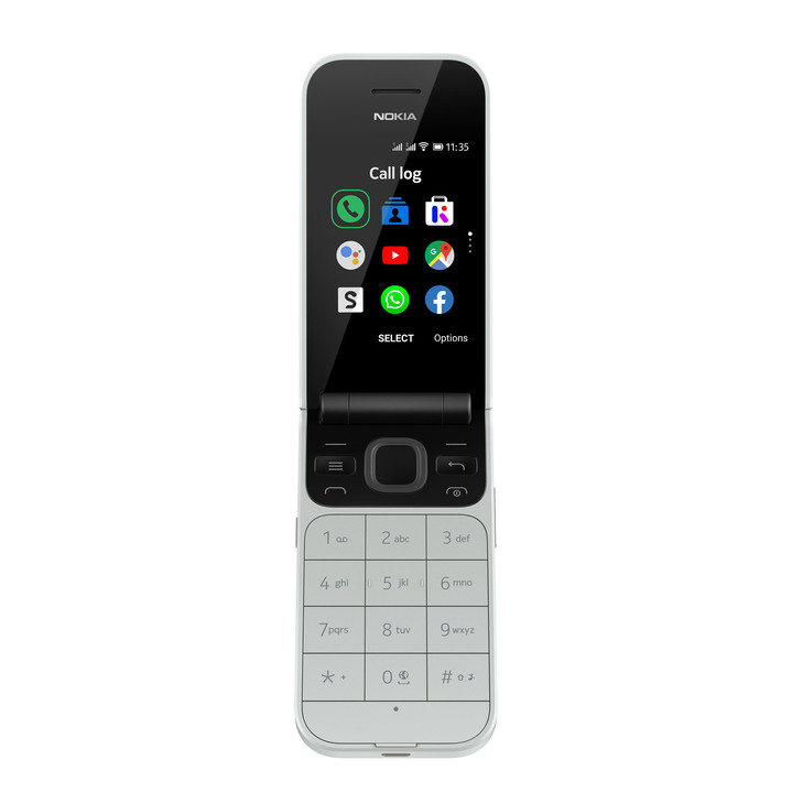 - Nokia 2720 Flip Großtasten-Klapphandy, in Farbe GRAU Ansicht 1