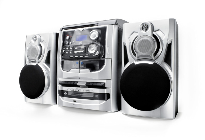 Modern - Dual MP 301 DAB+ HiFi-Stereoanlage, in Farbe SILBER Ansicht 2