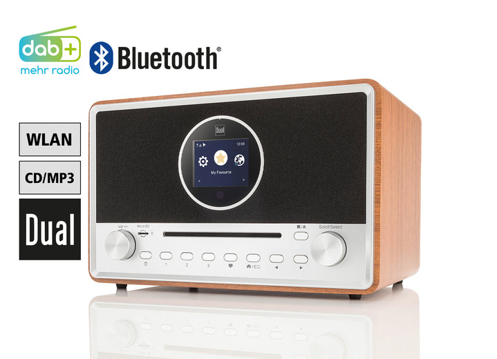 - Dual CR 310 Digitalradio, in Farbe BRAUN Ansicht 1
