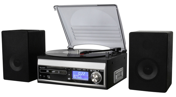 - Soundmaster MCD1820SW Stereoanlage mit vielen Funktionen, in Farbe SCHWARZ Ansicht 2