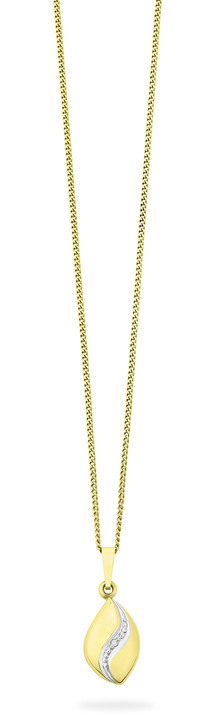 mit Diamanten - Eleganter Anhänger , in Farbe  Ansicht 2