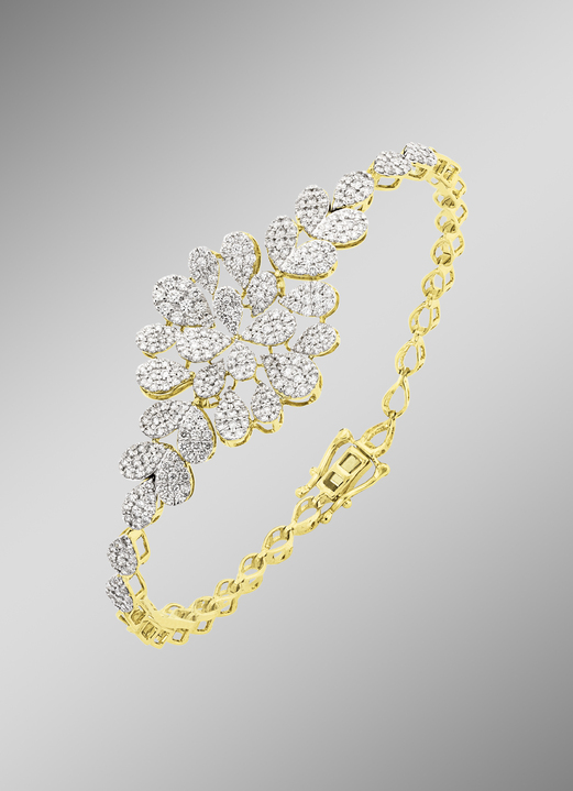 - Hochwertiges Armband mit Brillanten, in Farbe  Ansicht 1
