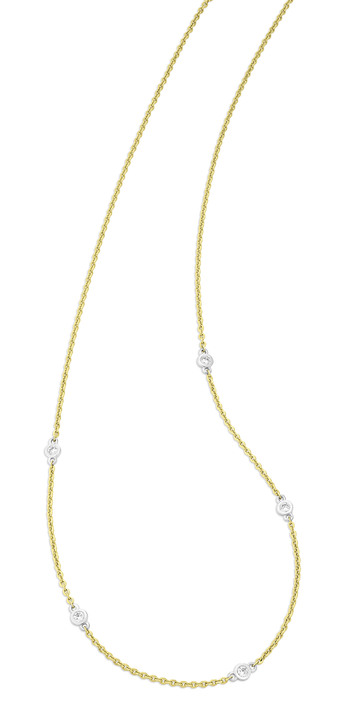 - Wundervolle Halskette in Bicolor, in Farbe  Ansicht 2