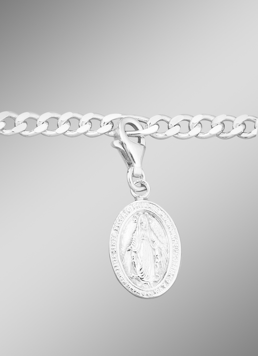 - Charm-Anhänger aus Silber, in Farbe , in Ausführung Marienbildnis Ansicht 1