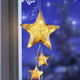 Fensterdekorationen - Beleuchteter Sternhänger, in Farbe ROT