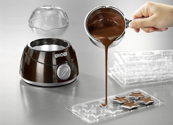- Unold Schokoladenschmelzer, in Farbe BRAUN-SILBER Ansicht 2