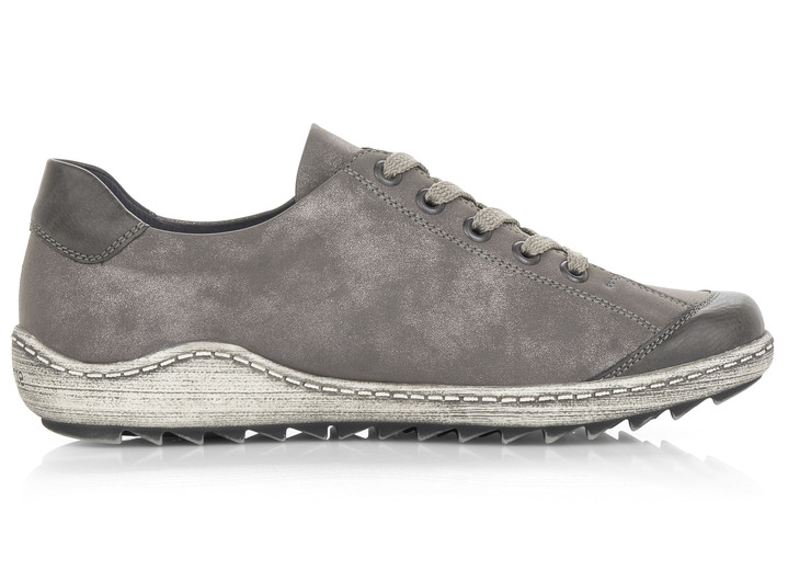 Komfortschuhe - Remonte, bequeme Damen-Sneaker, Weite G, mit herausnehmbarem Fußbett, in Größe 036 bis 042, in Farbe GRAU Ansicht 3