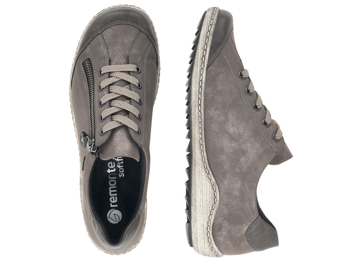 Komfortschuhe - Remonte, bequeme Damen-Sneaker, Weite G, mit herausnehmbarem Fußbett, in Größe 036 bis 042, in Farbe SCHWARZ-BRAUN Ansicht 22