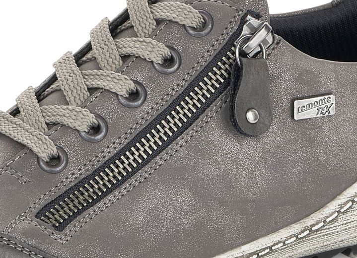 Komfortschuhe - Remonte, bequeme Damen-Sneaker, Weite G, mit herausnehmbarem Fußbett, in Größe 036 bis 042, in Farbe GRAU Ansicht 8