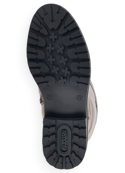 Komfortschuhe - Remonte, gefütterte Damen-Stiefel, Winterschuhe, Weite G, mit Reißverschluss, in Größe 036 bis 042, in Farbe SCHWARZ-MARONE Ansicht 14