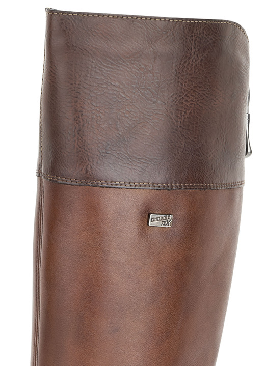 Komfortschuhe - Remonte, gefütterte Damen-Stiefel, Winterschuhe, Weite G, mit Reißverschluss, in Größe 036 bis 042, in Farbe MARONE-MOKKA Ansicht 6