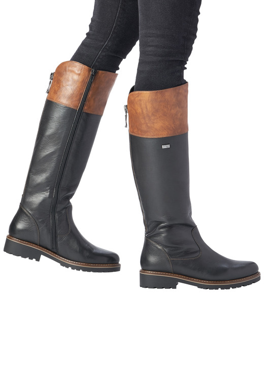 Komfortschuhe - Remonte, gefütterte Damen-Stiefel, Winterschuhe, Weite G, mit Reißverschluss, in Größe 036 bis 042, in Farbe MARONE-MOKKA Ansicht 15